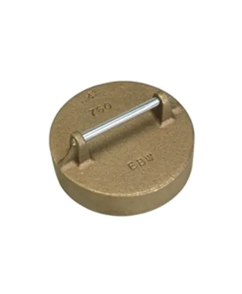 EBW&#xAE;&#x20;4&quot;&#x20;Brass&#x20;Pipe&#x20;Cap